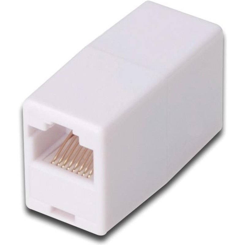 DIGITUS at-A 8/8 RJ45 RJ45 Blanc Câble d'interface et Adaptateur