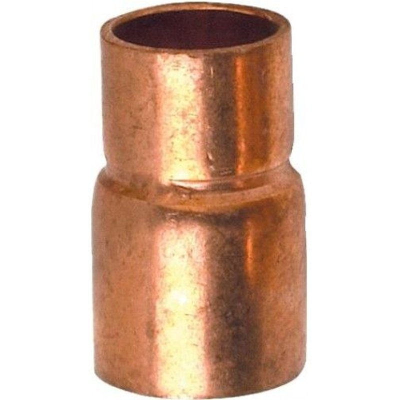 Manchon cuivre réduit F/F 240CU - à souder - diamètre 22/16 mm BRICOZOR