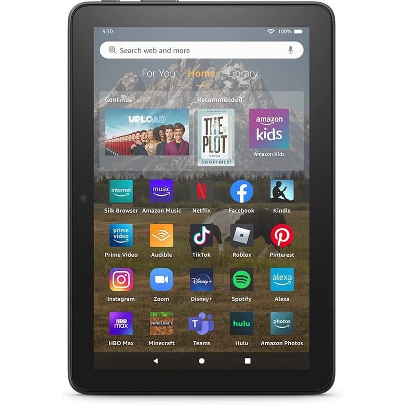 Amazon - Fire Hd 8 Tablet 2022 8 Hd Display 64 Gb - Black