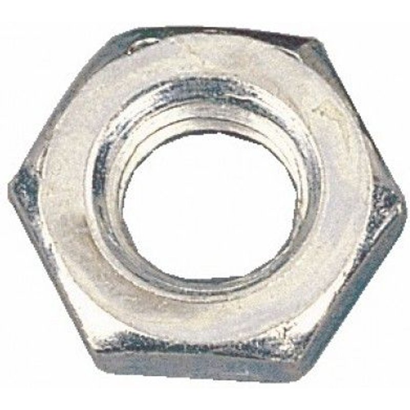 Écrous hexagonaux bas - classe 6 - diamètre 5 mm - 200 pièces BAFA