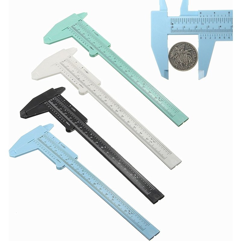 150mm pied à coulisse règle coulissante jauge outils de mesure micromètre Mini règle outils de mesure précis Vernier Standard Cali