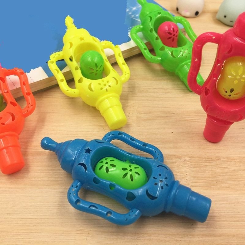 3 Pièces Petit Sifflet En Plastique Enfants Instrument De Musique Jouets Éducatifs Pour Enfants