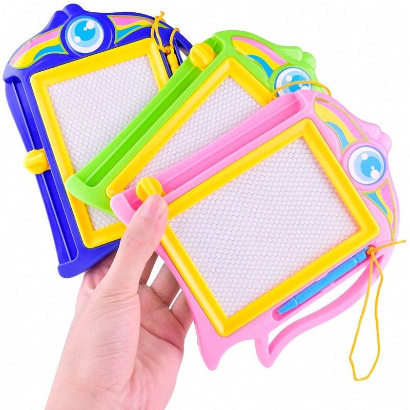 1pc Montessori Magnétique Dessin Tablette Plastique Tableau De Peinture Antistress Développement Jouets Éducatifs Pour Enfants Coloriage Enfant