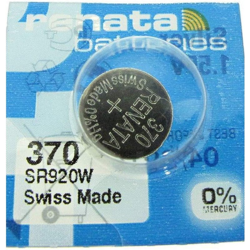 Pile SR920W oxyde argent 370 1.55V 40mAh x1