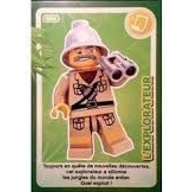 Carte Légo 034 : L'explorateur