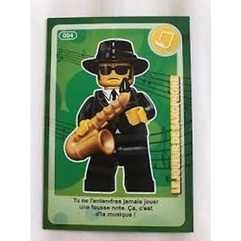 Carte Légo 004 : Le Joueur De Saxophone
