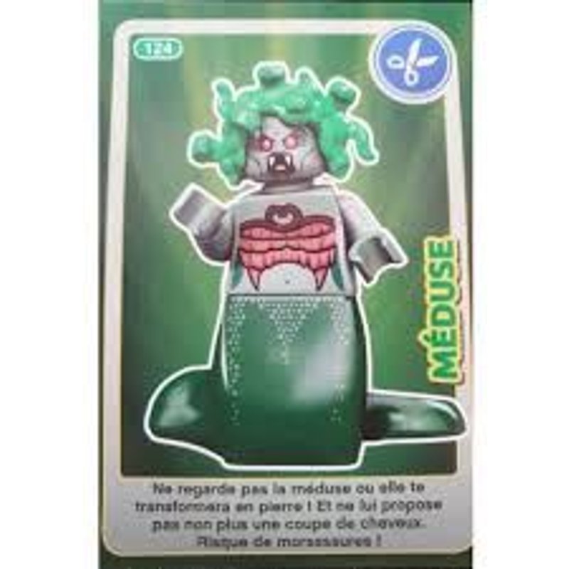 Carte Légo 134 : Méduse