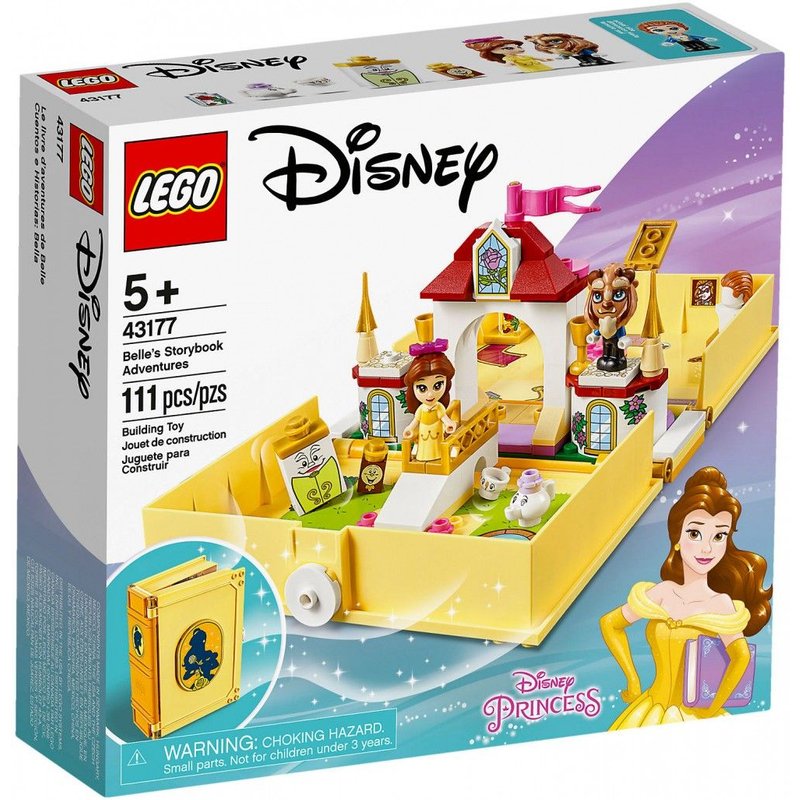 LEGO Disney - Les aventures de Belle dans un livre de contes - 43177