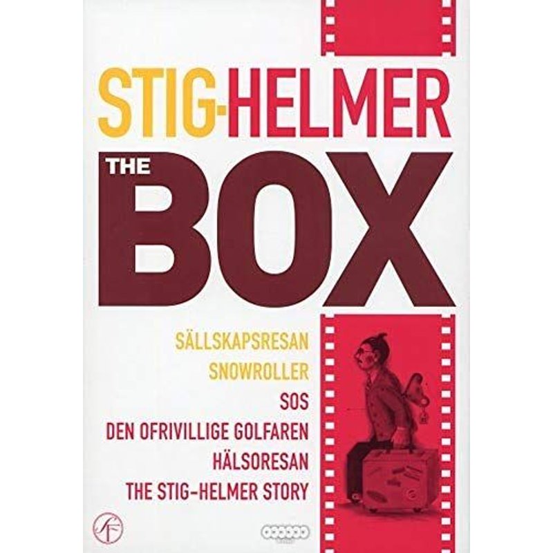 Stig-Helmer The Box - Sällskapsresan, Snowroller, Sos, Den Ofrivillige Golfaren, Hälsoresan, The Stig-Helmer Story
