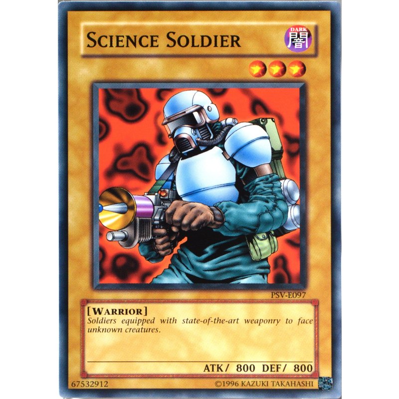 Carte Yu-Gi-Oh Psv-E097 Science Soldier Neuf