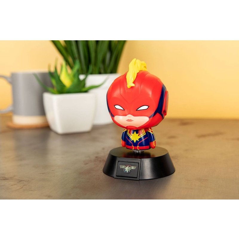 Captain Marvel - Veilleuse 3D Icon