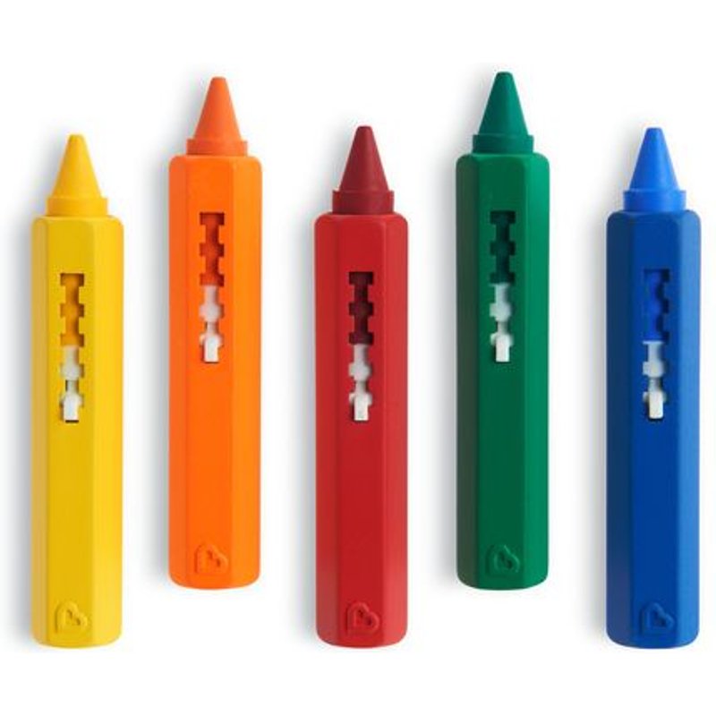 5 Crayons Pour Bain - Multicolore