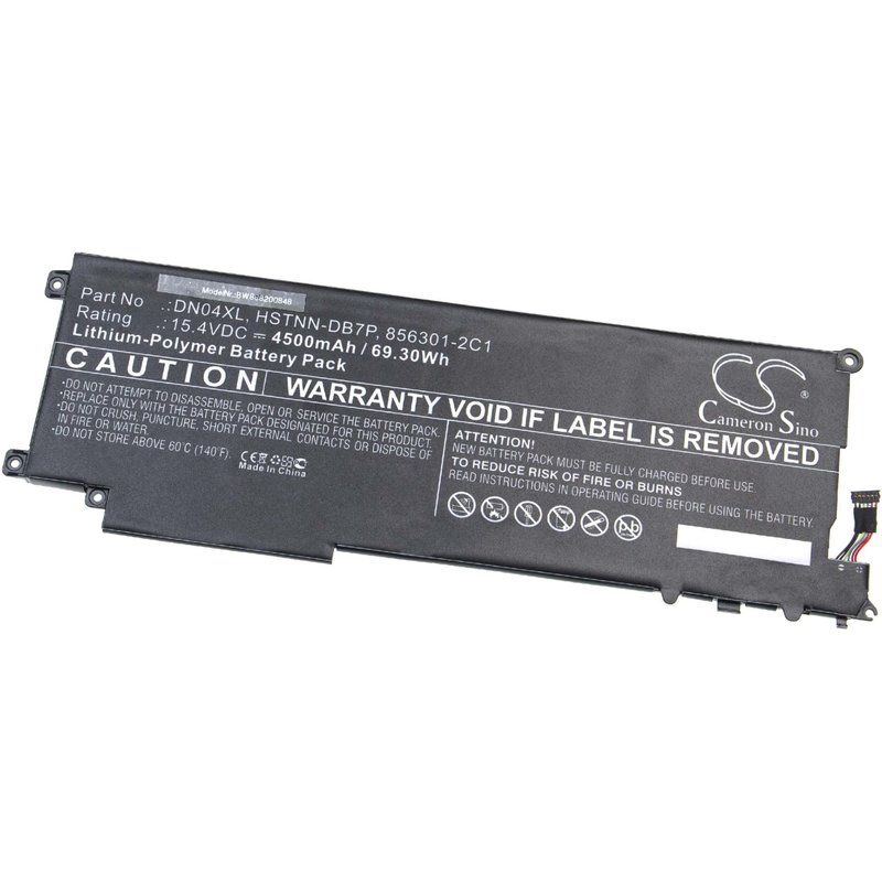 vhbw batterie compatible avec HP ZBook x2, x2 G4 laptop (4500mAh, 15.4V, Li-Polymère, noir)