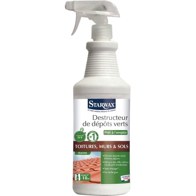 Destructeur des Dépôts Verts STARWAX Pulvérisateur