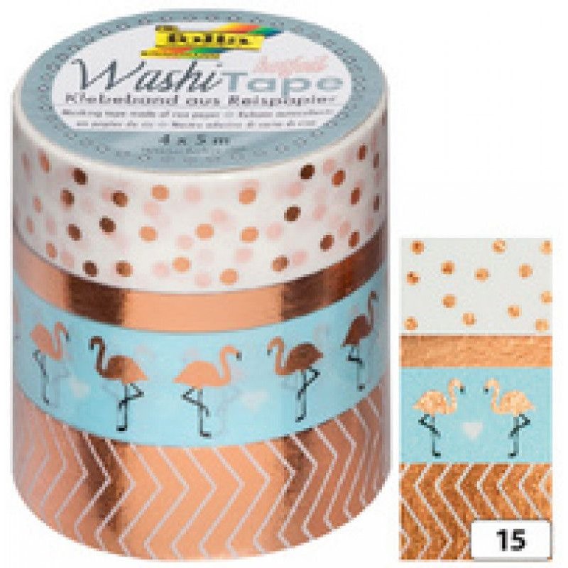 folia Rubans autocollants d'co Washi-Tape HOTFOIL ARGENT