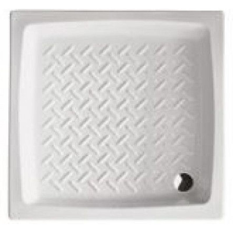 RECEVEUR DE DOUCHE CLASSIQUE EN CÉRAMIQUE 70X70 CM
