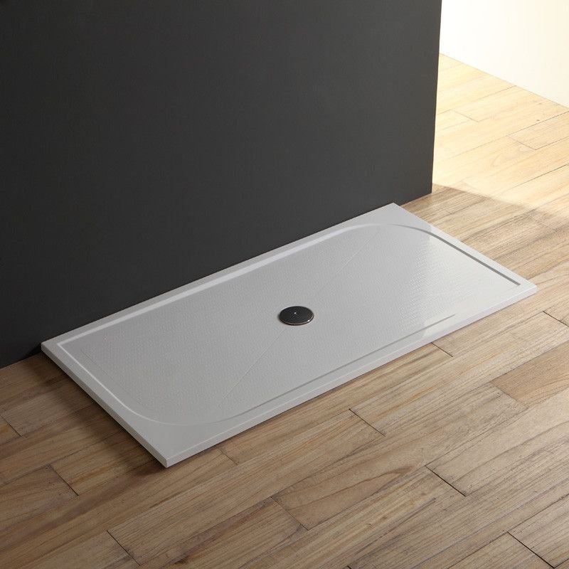 RECEVEUR DE DOUCHE EN RÉSINE 80X160 CM AU RAS DU SOL KLIO