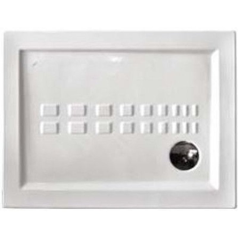RECEVEUR DE DOUCHE TRADITIONNEL 70X100 EXTRA PLAT EN CÉRAMIQUE GAMME LINEA