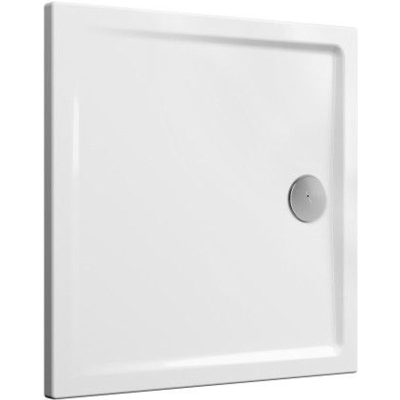 Receveur de douche - ultra-plat - céramique - Cascade carré standard 90x90 VITRA