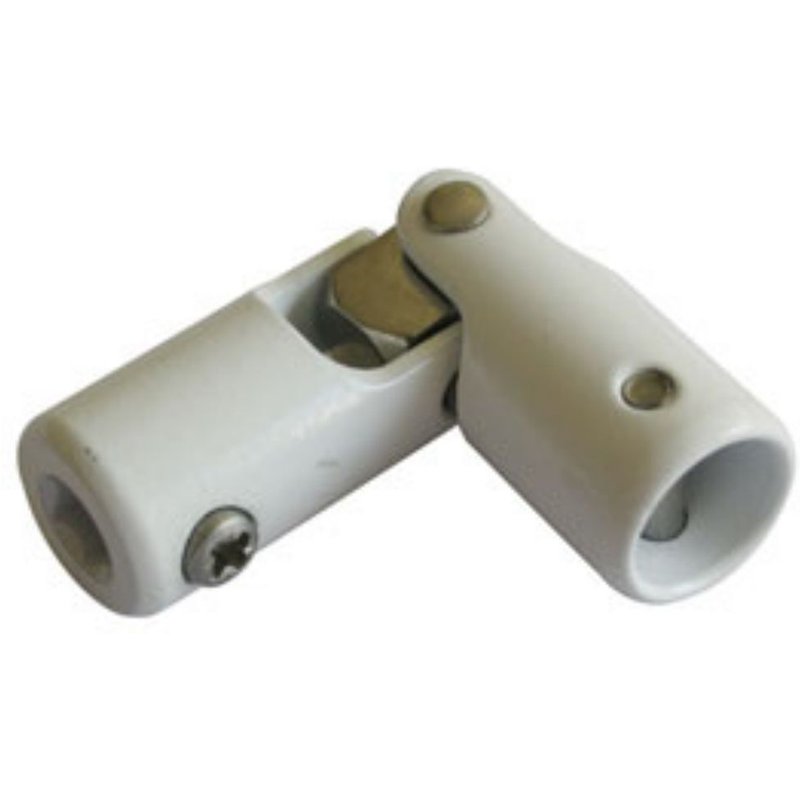 Genouillère 6 pans Afbat 10 mm blanc