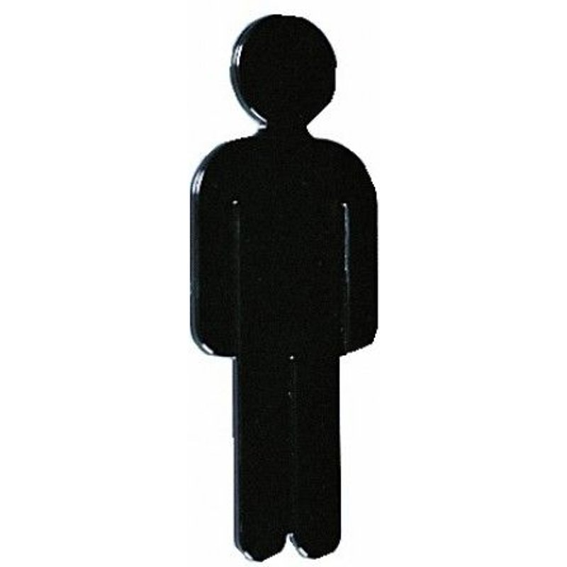 Pictogramme nylon polyamide noir - homme NORMBAU