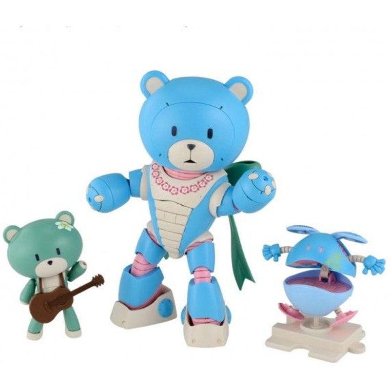 Maquette Gundam - 09 Bearguy Ohana & Aloharo Set Gundam Gunpla Hg 1/144 13cm