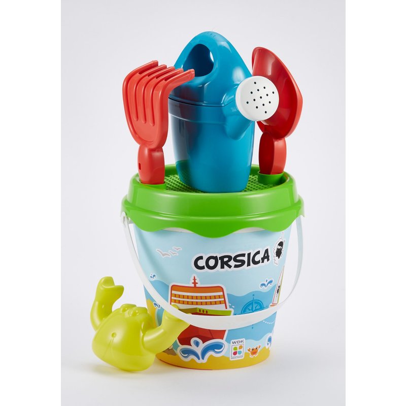 Seau Garni Décor Corse 17cm