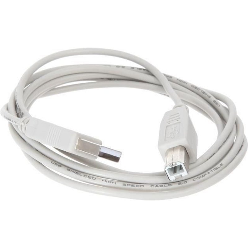 CONTINENTAL EDISON Cable imprimante USB 2.0 A male-B male 1.8m