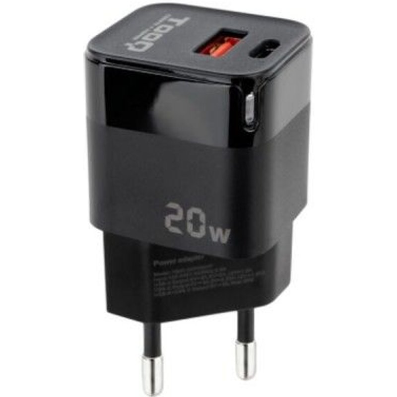 Chargeur mural TooQ TQWC-QCPD20