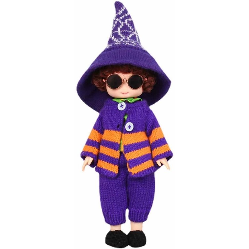 Sorcière Beurre Pour Enfants, Jouet De Magicien D'halloween De Bureau Avec Des Vêtements Avec De L'espoir, Petite Décoration Pour Garçons Et Filles, Jouet De Sorcière Mignon Pour La Fête