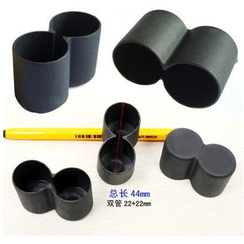 Couvre-Pieds De Chaise En Plastique À Double Cercle, Protection Des Pieds Ronds, De Table, De Sol, De Table, Pour Meubles, 4 Pièces