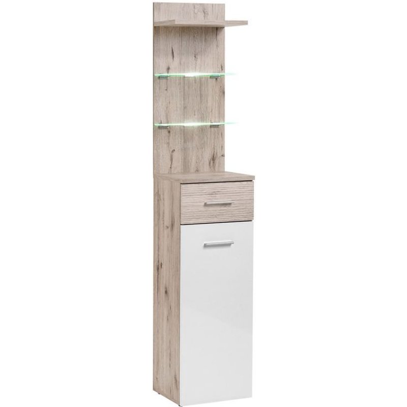 Paris Prix - Colonne 2 Niveaux En Bois "Gustavo" 200cm Naturel