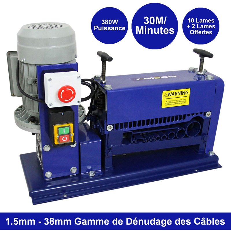 Machine à Dénuder Les Fils Electriques Dépouillement à Fils Automatique Câbles Cuivre