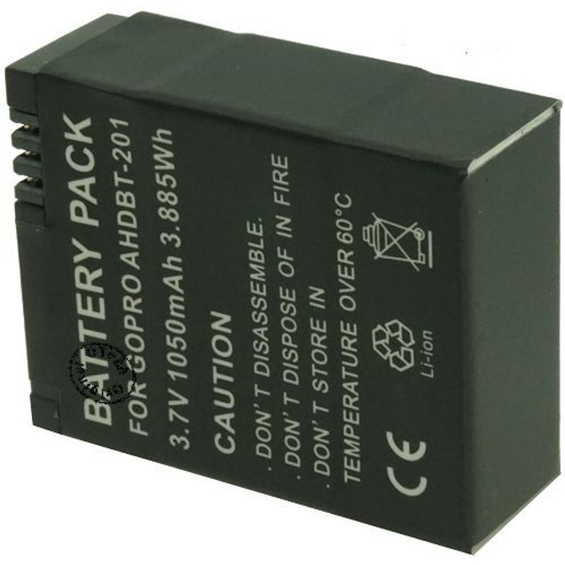 Batterie pour GOPRO AHBDT-302 - Garantie 1 an