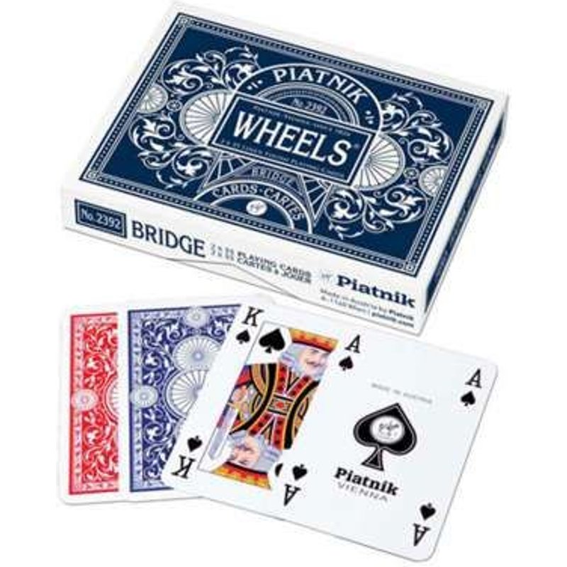 Jeu De 55 Cartes - Thème Wheels Bridge