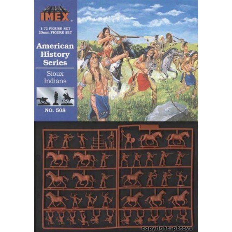 Imex 508 1/72 Sioux Indians Imxs0508