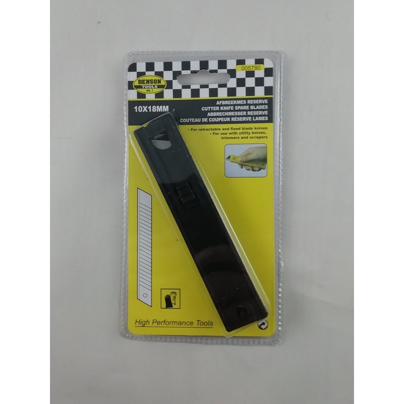 10 X Lames de Cutter Recharge 18 MM pour Cuter Couper Découper Bricolage