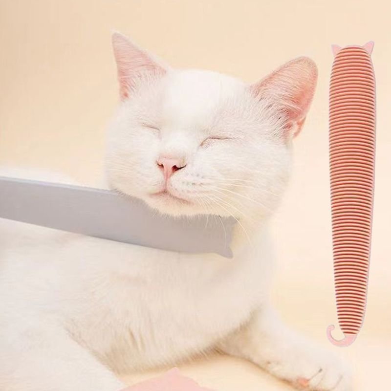 Brosse À Langue De Chat Enlevant La Sous-Couche En Vrac Peigne Pour Animaux De Compagnie Chiens Toilettage Perte D'approvisionnement C63b