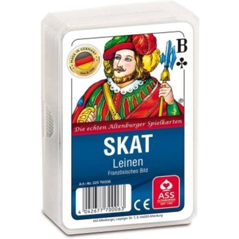 Skat Franzosisches Bild In Leinenpragung
