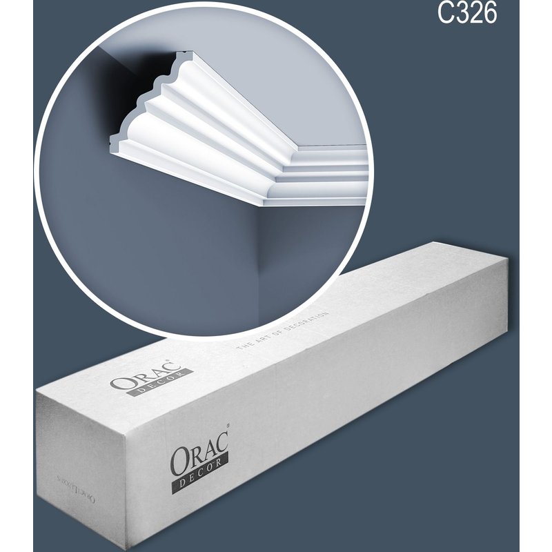 Orac Decor C326-box LUXXUS MANOIR 1 carton 15 pièces Corniche 30 m