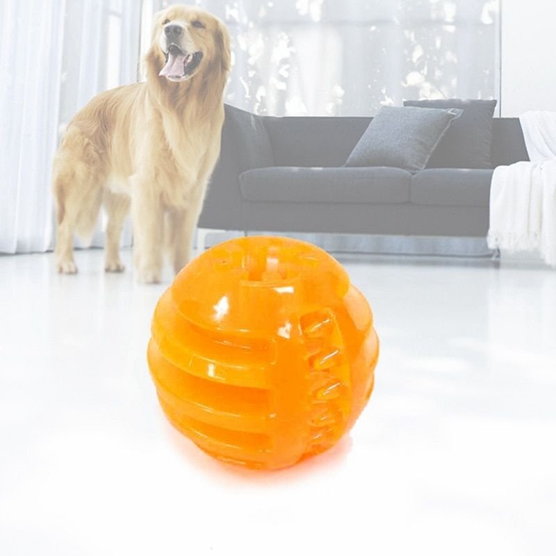 Nouvellement Balle De Fuite De Nourriture Pour Animaux De Compagnie Jouet De Balle Dr?Le Nettoyage Des Dents Tpr Molaire Resistant Aux Morsures Jouet À Macher Pour Chiens