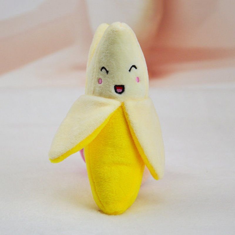 2018 Nouveau Jouet À Macher Pour Animaux De Compagnie Grin?Ant En Peluche Son Fruits Legumes Alimentation Chien Jouets Adaptes Pour Morsure Pour Animaux De Compagnie Playnl