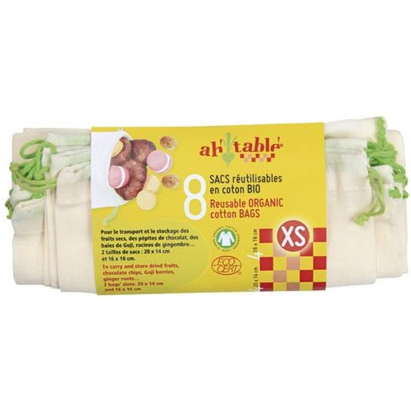 Lot De 8 Sacs À Vrac Réutilisables - Xs - Ah ! Table !