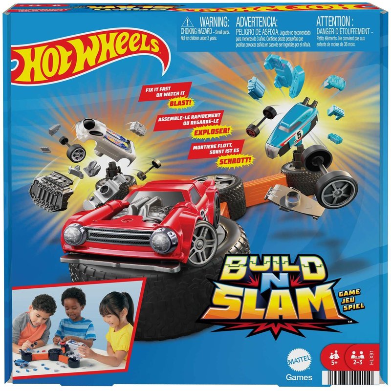 Mattel Games Hot Wheels Jeu Las De Lassemblage