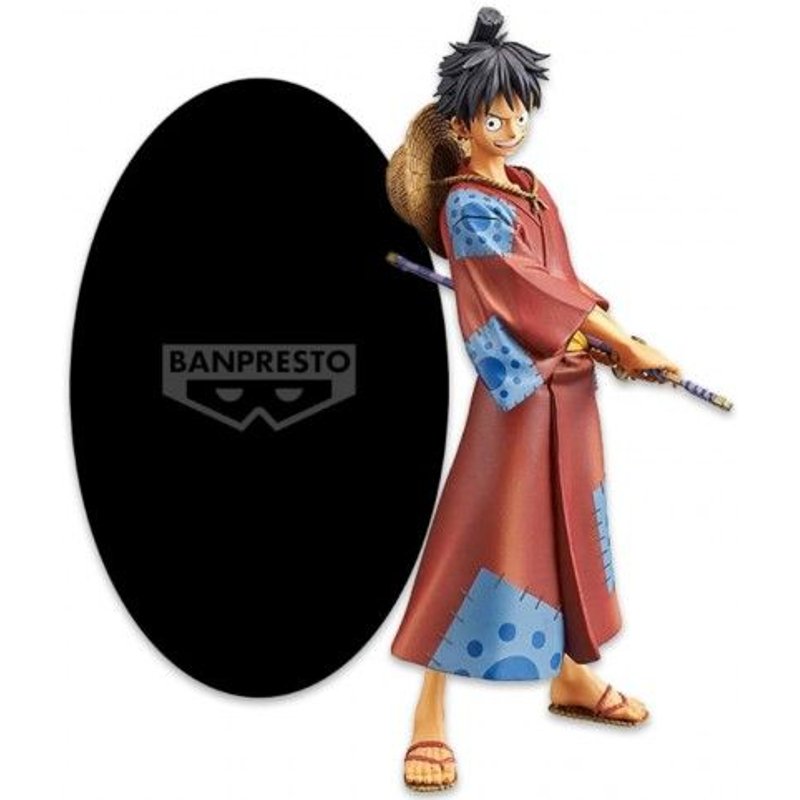 Figurine One Piece - Luffy Yukata Dxf Grandline Series Wanokuni 16cm