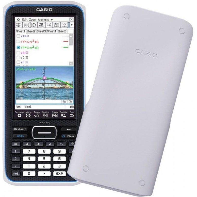 Casio ClassPad II fx-CP400+E - Calculatrice graphique - USB - 10 chiffres + 3 exposants - pile