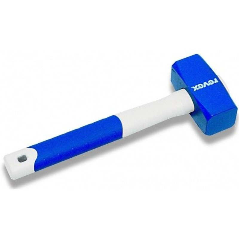 Massette carrée manche tri-matière REVEX 1,25 kg - 016417