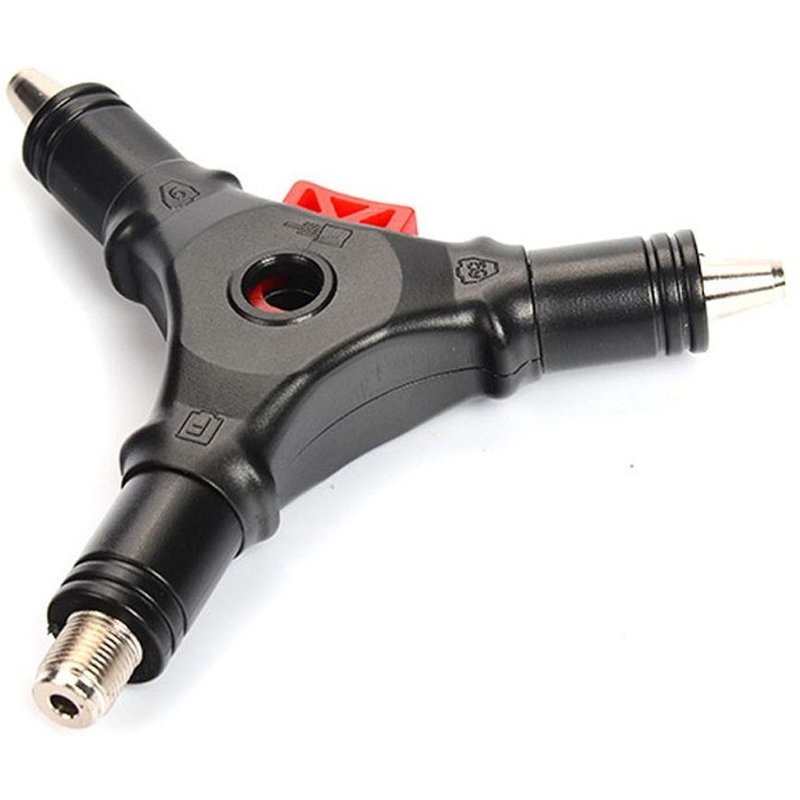 Cable coaxial à economie de travail ABS gain de temps video manuel evasement outil de Compression rotatif Portable connecteur F Durable pour RG59/6