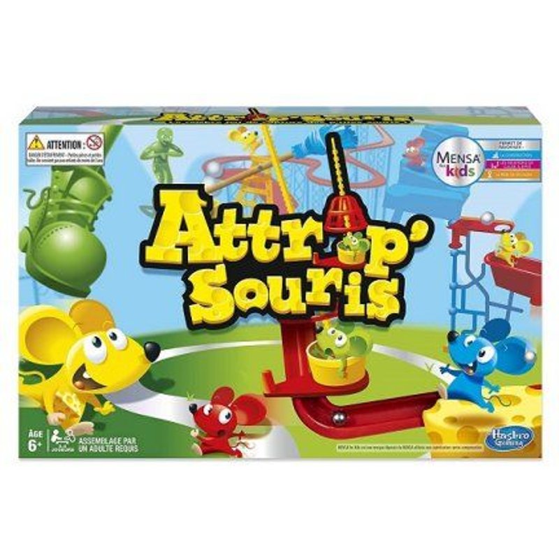 Attrap Souris Pieges Et Cascades De Folie - Jeu De Societe Action - Enfant 6 Ans+