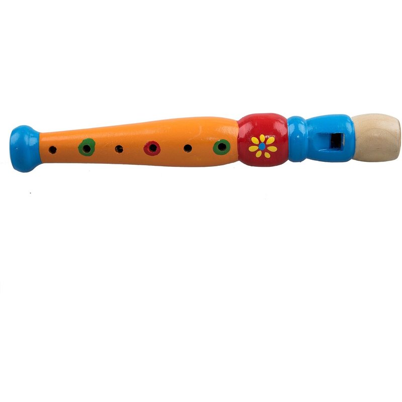 Mvi 1x Jouet De Fl?Te En Bois Enfants Musique Jouet Educatif-Couleur Aleatoire